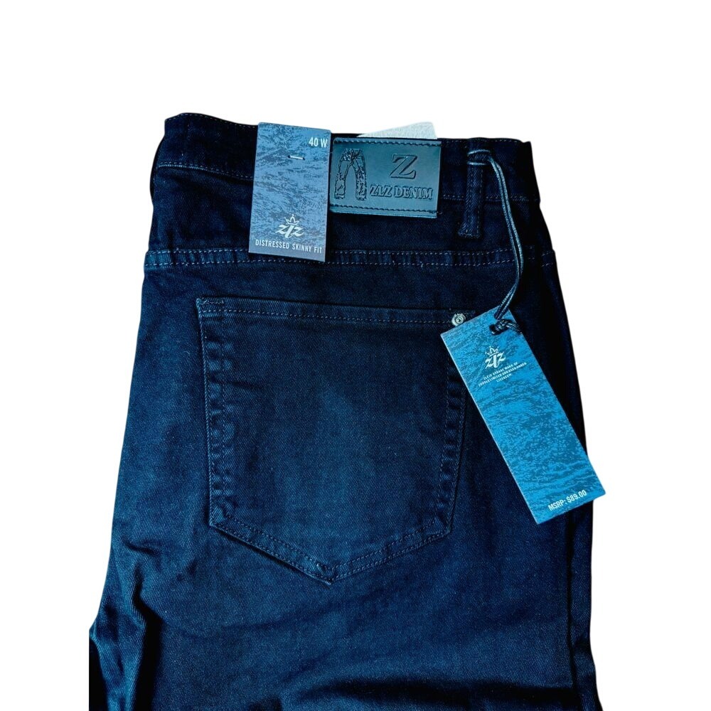 Z Brand Premium Black Denim Jeans - Classic Straight Cut with Original Tags‎